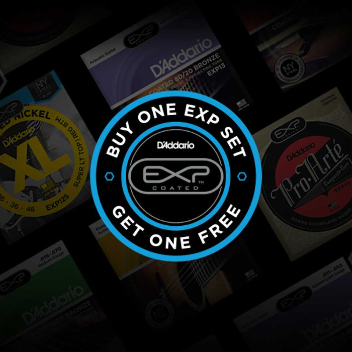 Limited Time: Buy One Get One Free, D'Addario EXP Strings