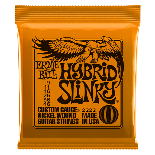 Ernie Ball Hybrid Slinky Nickel Wound Electric Guitar Strings - Tarpley Music Company, Inc.