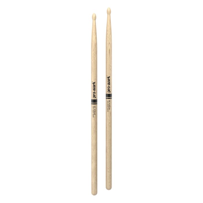 ProMark PW5AW Classic Attack 5A Shira Kashi Oak Drumstick - Oval Wood Tip
