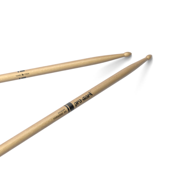 ProMark TX5AW Classic Forward 5A Hickory Drumstick - Oval Wood Tip