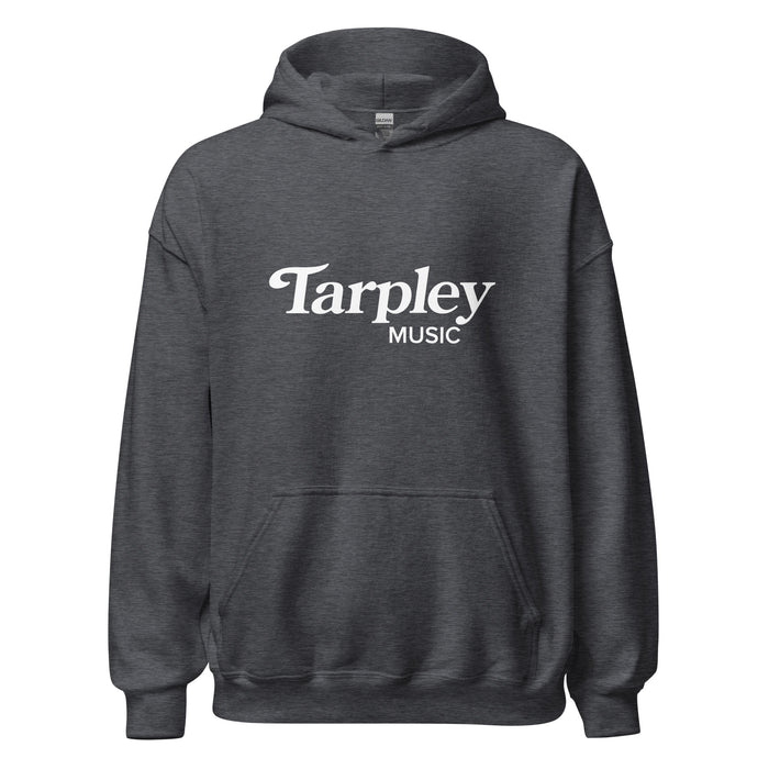 Unisex Heavy Blend Hoodie | Tarpley Music Logo | Dark Heather