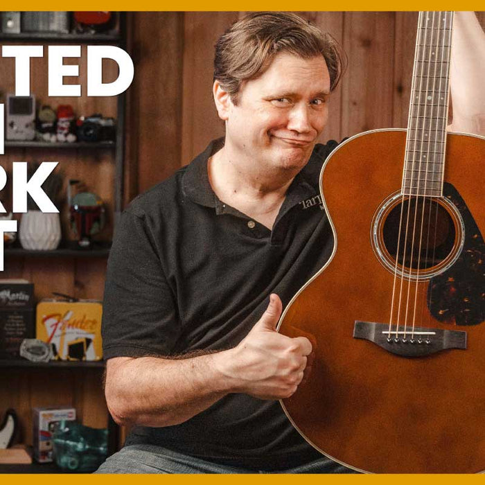 Yamaha LJ6 Medium Jumbo Acoustic-Electric Guitar - Dark Tint - AIMM Exclusive