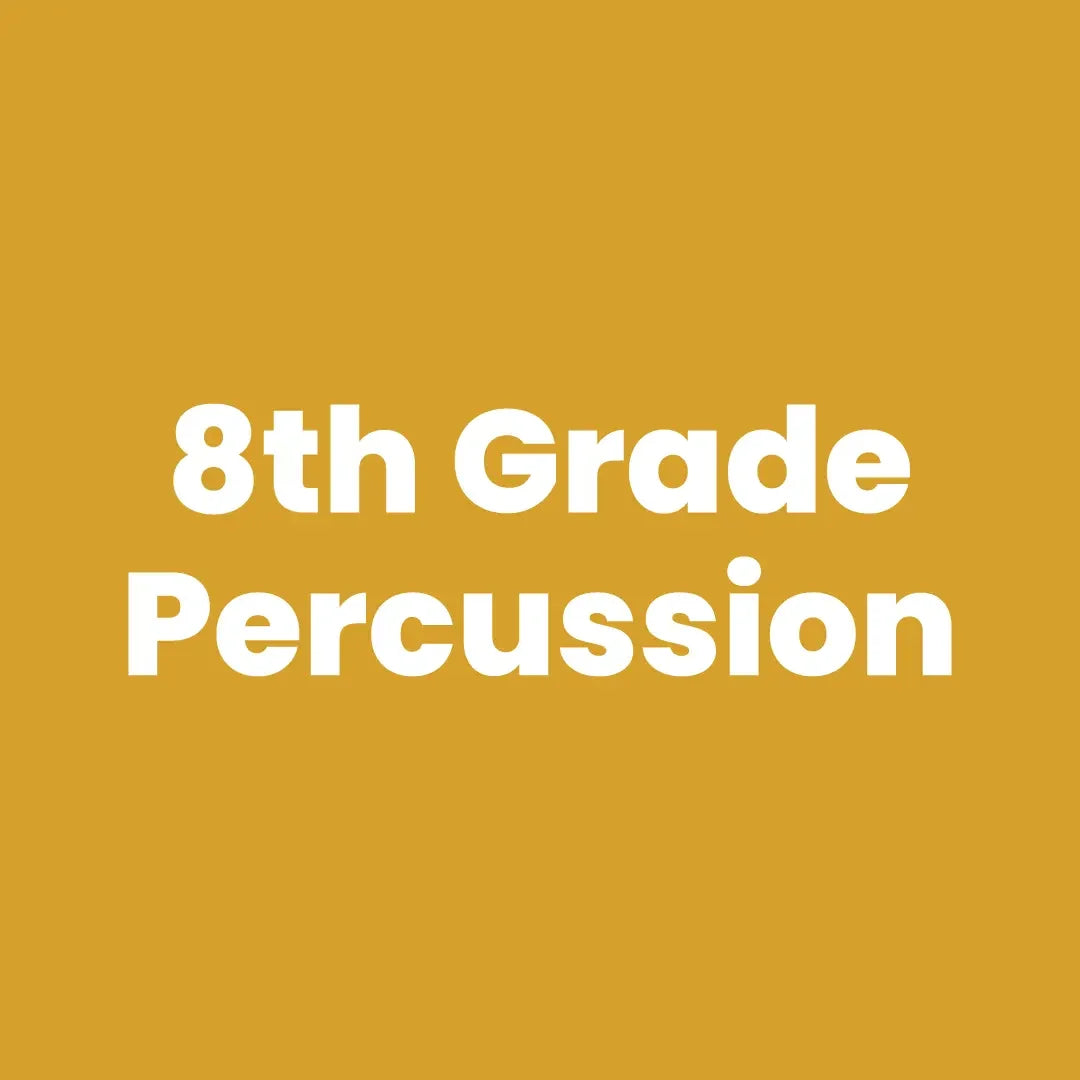 Wylie West Junior High - 8th Grade Percussion