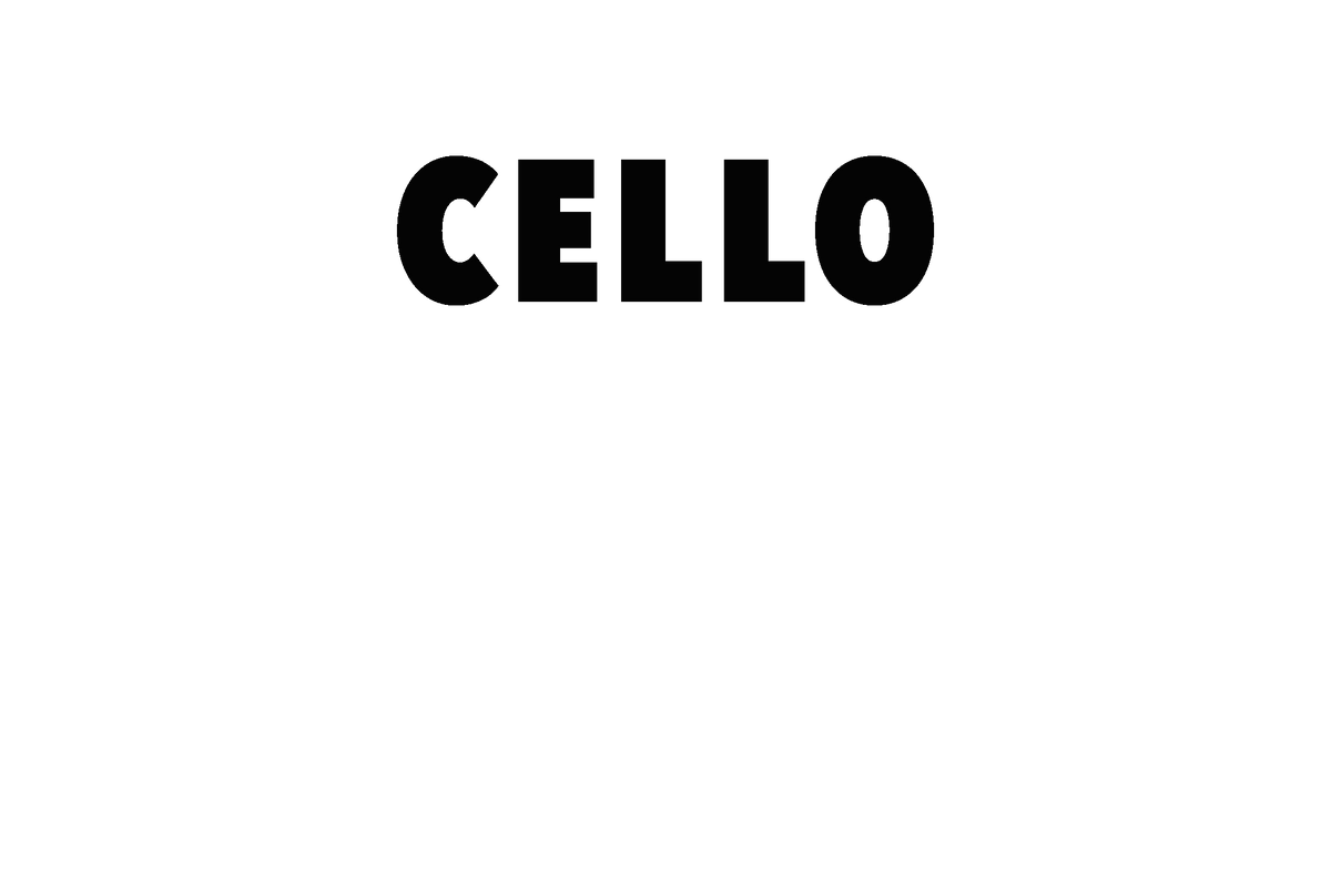 Heritage High School - Cello — Tarpley Music