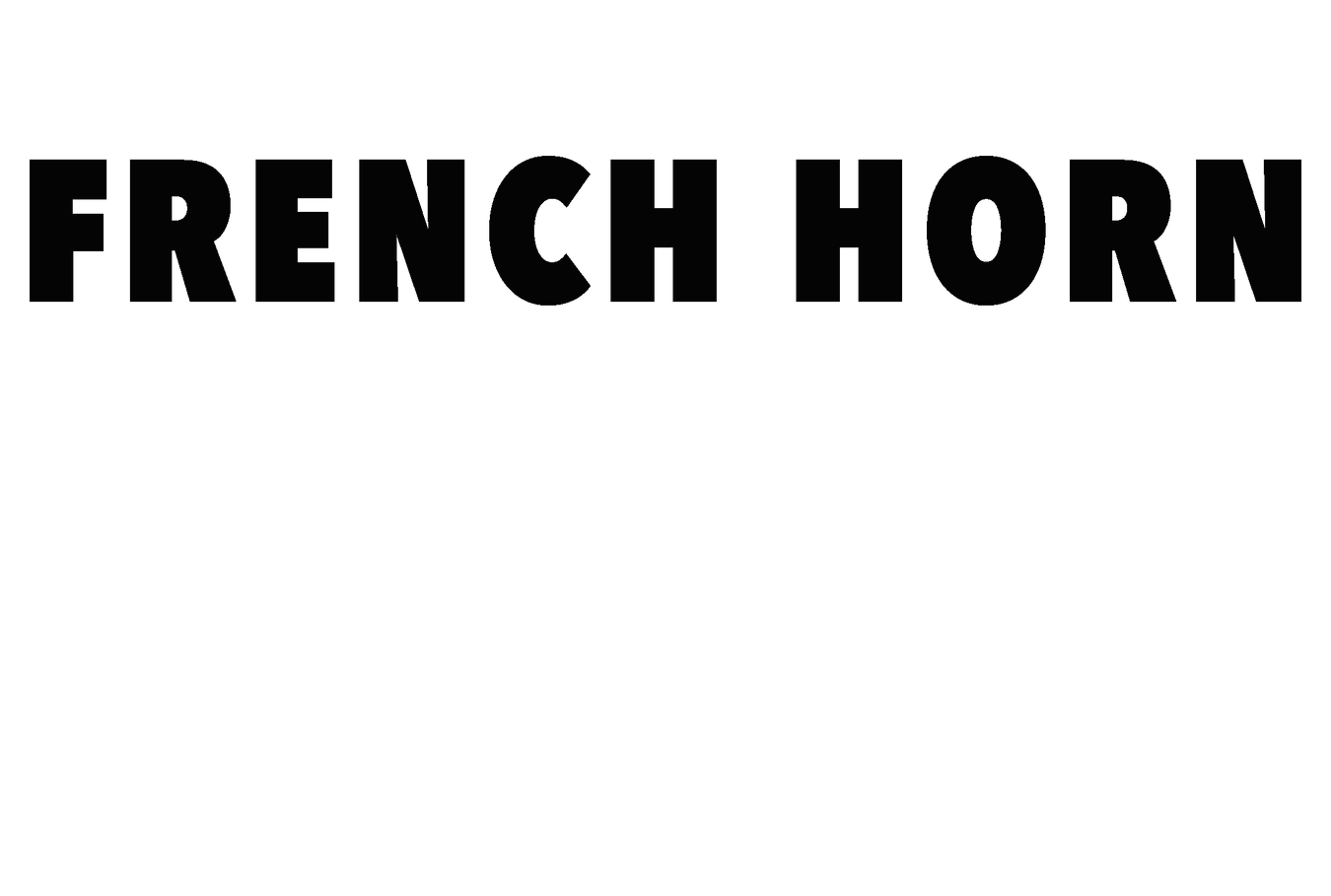 Wilson Middle School - French Horn Supplies