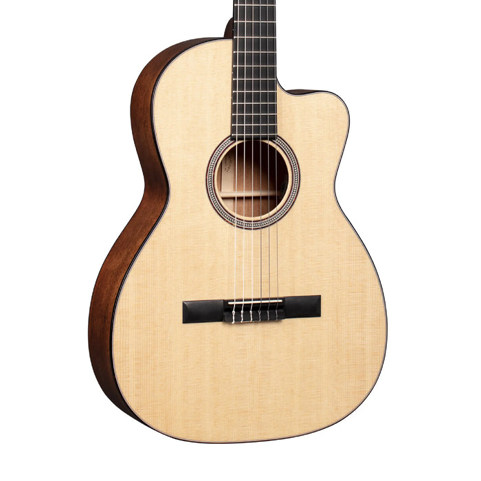 Martin 16 Series 000C12-16E Nylon 000-12 Fret Cutaway Acoustic-Electric Guitar - Natural/Satin