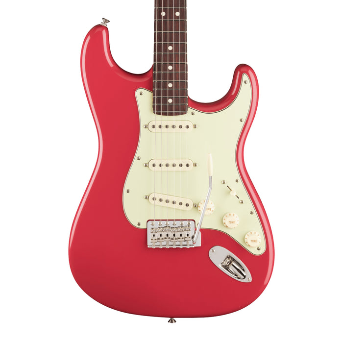 Fender American Professional Classic Stratocaster Electric Guitar - Rosewood - Faded Dakota Red