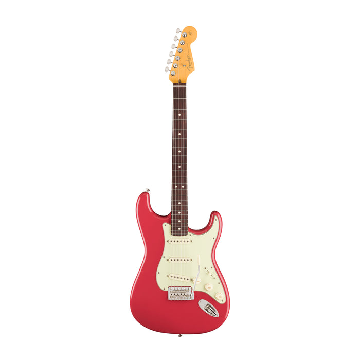 Fender American Professional Classic Stratocaster Electric Guitar - Rosewood - Faded Dakota Red