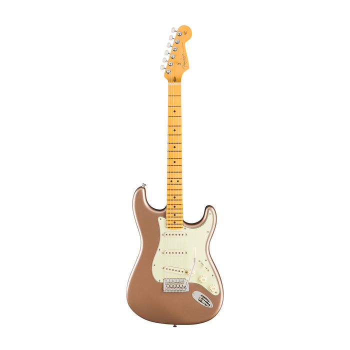Fender American Professional Classic Stratocaster Electric Guitar - Maple - Faded Firemist Gold
