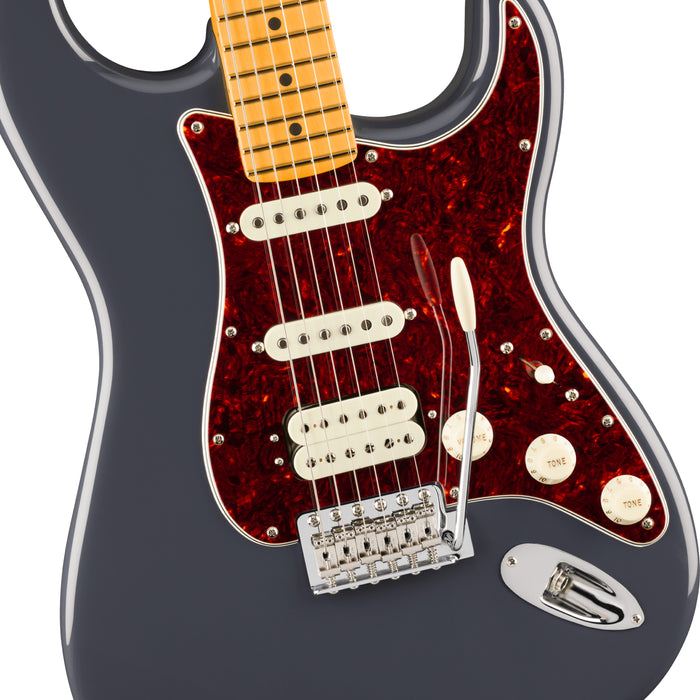 Fender American Professional Classic Stratocaster HSS Electric Guitar - Maple - Faded Black