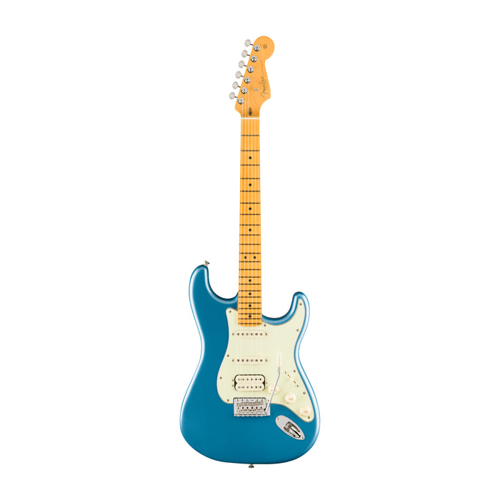 Fender American Professional Classic Stratocaster HSS Electric Guitar - Maple - Faded Lake Placid Blue