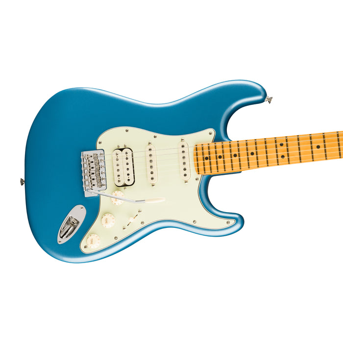 Fender American Professional Classic Stratocaster HSS Electric Guitar - Maple - Faded Lake Placid Blue