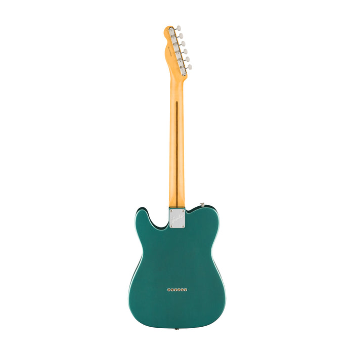 Fender American Professional Classic Telecaster Electric Guitar - Maple - Faded Sherwood Green Metallic