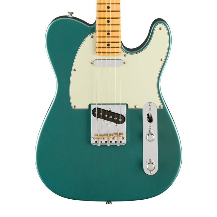 Fender American Professional Classic Telecaster Electric Guitar - Maple - Faded Sherwood Green Metallic