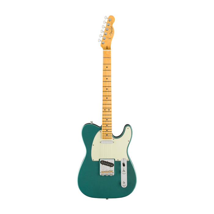 Fender American Professional Classic Telecaster Electric Guitar - Maple - Faded Sherwood Green Metallic