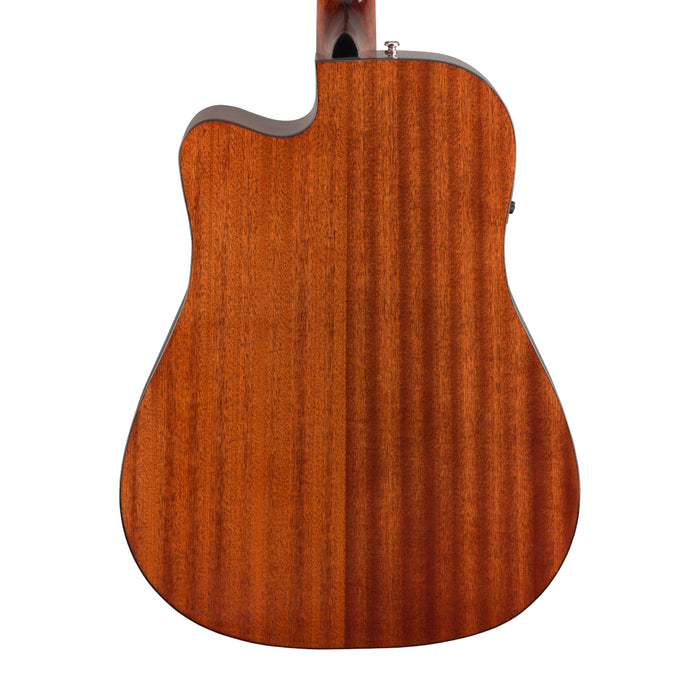 Fender CD-60SCE Dreadnought, Walnut Fingerboard, All-Mahogany Acoustic-Electric Guitar