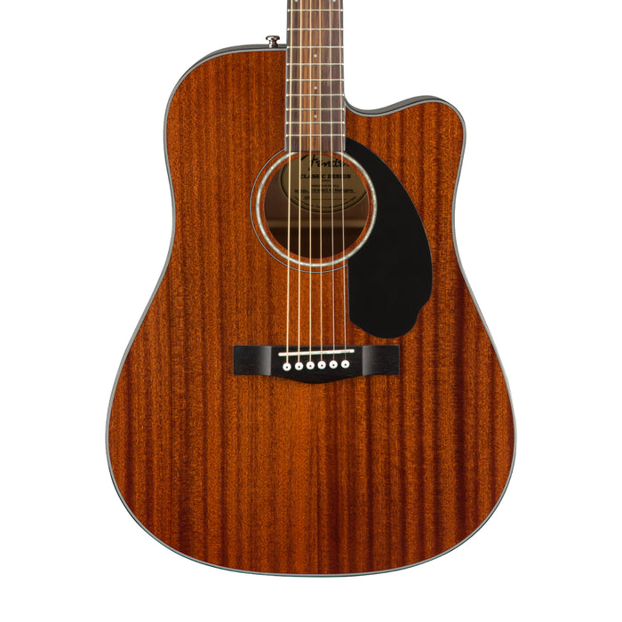 Fender CD-60SCE Dreadnought, Walnut Fingerboard, All-Mahogany Acoustic-Electric Guitar