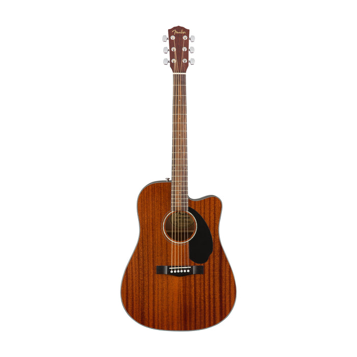 Fender CD-60SCE Dreadnought, Walnut Fingerboard, All-Mahogany Acoustic-Electric Guitar