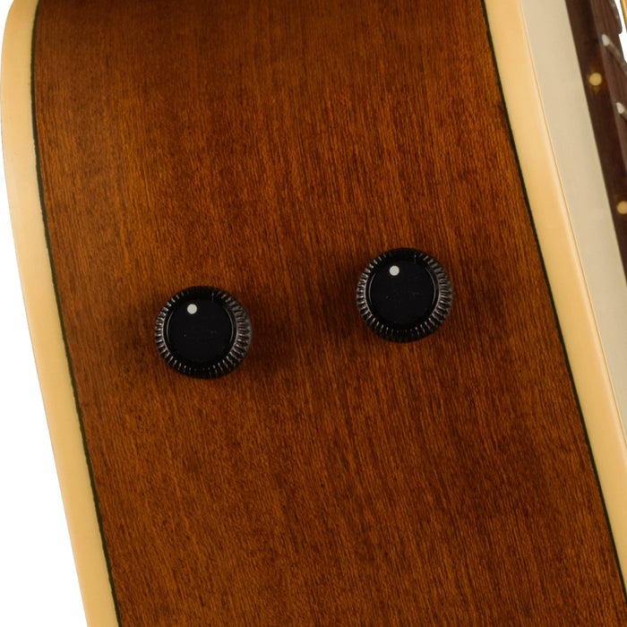 Fender Malibu Player Acoustic-Electric Guitar - Olympic White