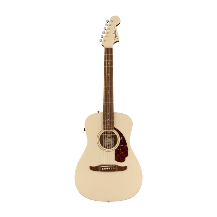 Fender Malibu Player Acoustic-Electric Guitar - Olympic White