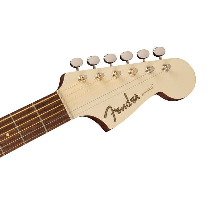 Fender Malibu Player Acoustic-Electric Guitar - Olympic White