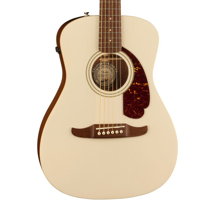 Fender Malibu Player Acoustic-Electric Guitar - Olympic White