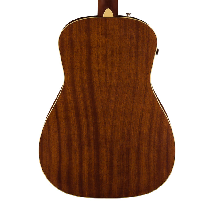 Fender Malibu Player Acoustic-Electric Guitar - Fiesta Red