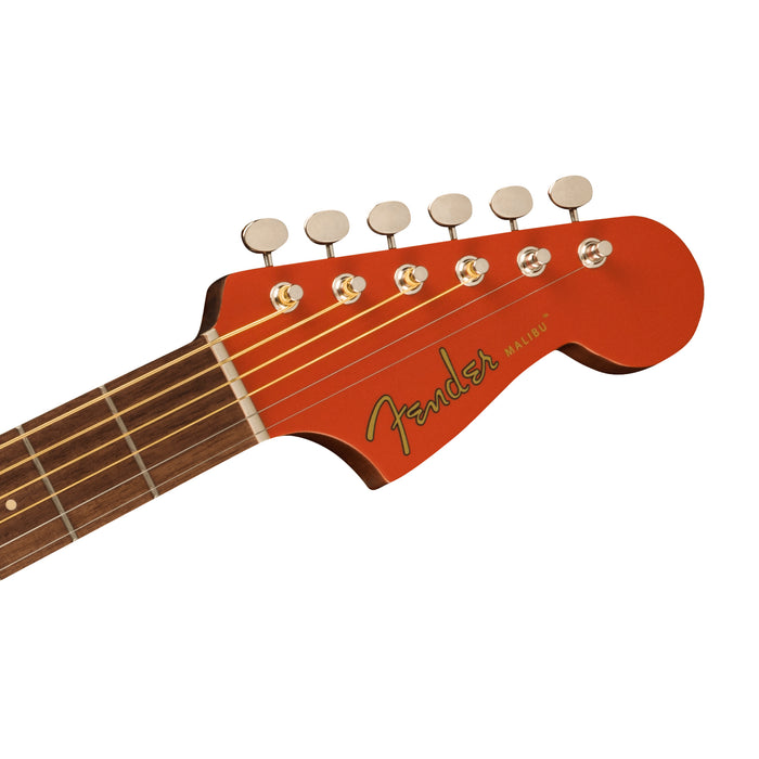 Fender Malibu Player Acoustic-Electric Guitar - Fiesta Red