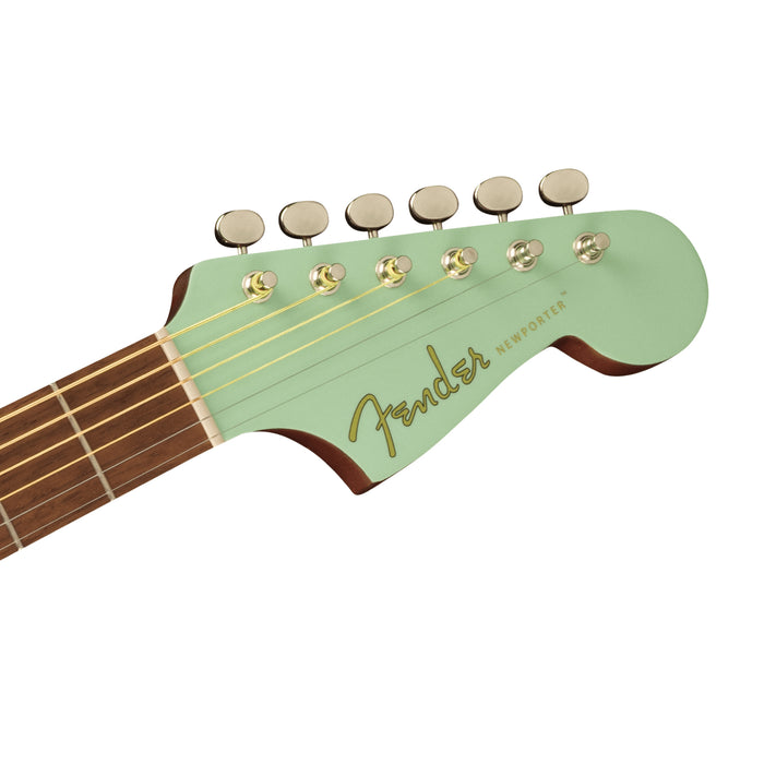 Fender Newporter Player Acoustic-Electric Guitar - Surf Green