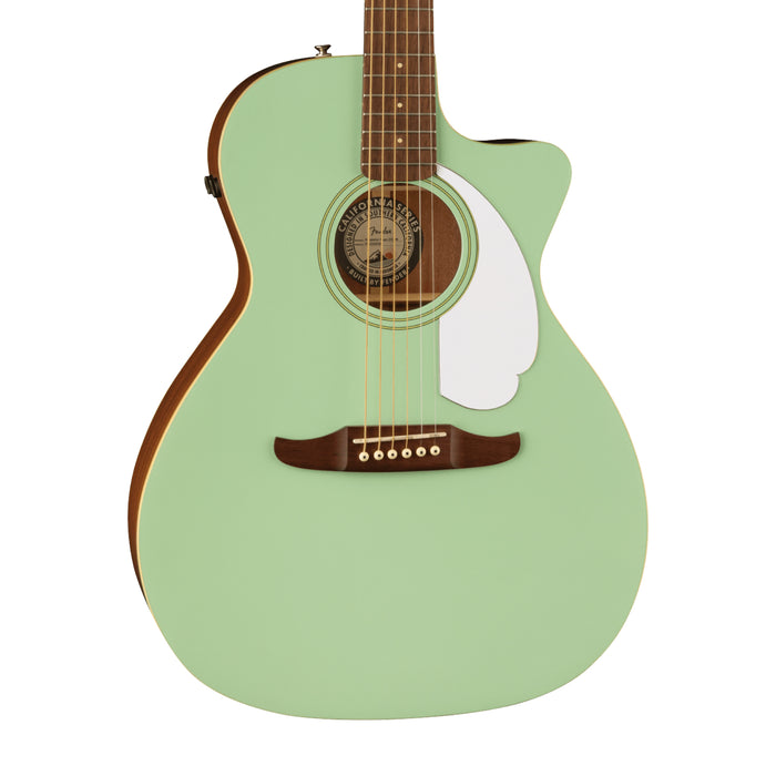 Fender Newporter Player Acoustic-Electric Guitar - Surf Green