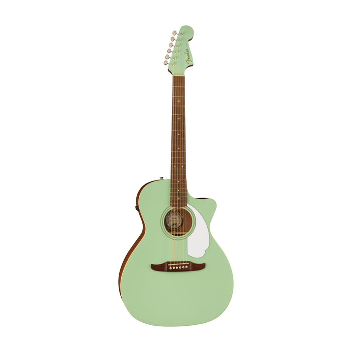 Fender Newporter Player Acoustic-Electric Guitar - Surf Green