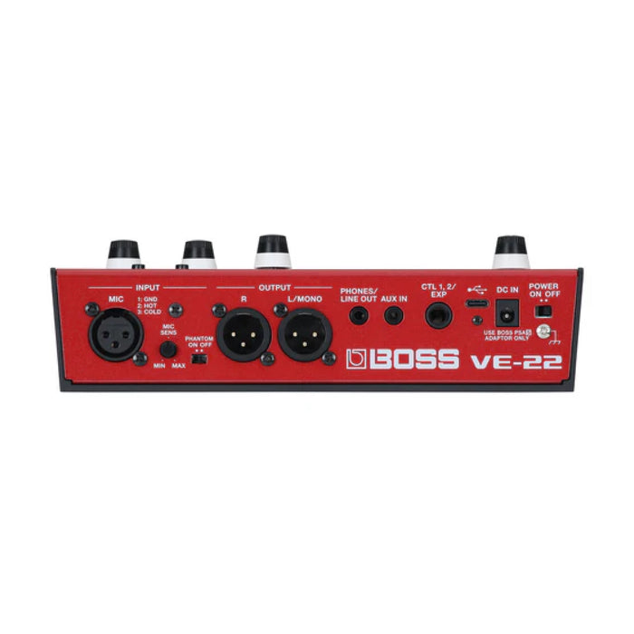 Boss VE22 Vocal Effects and Looper Pedal