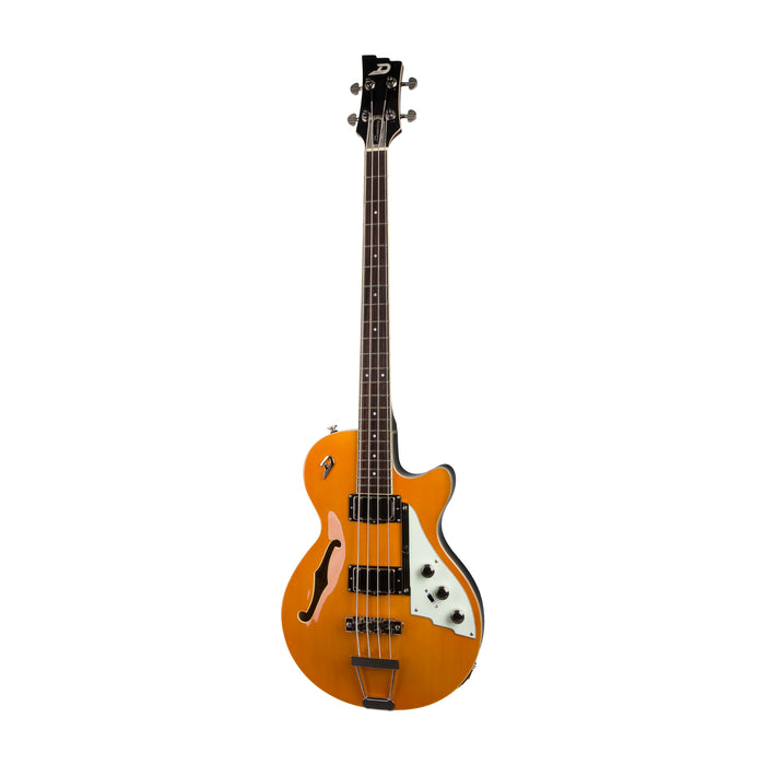 Duesenberg Starplayer Electric Bass Guitar - Shortscale - Vintage Orange