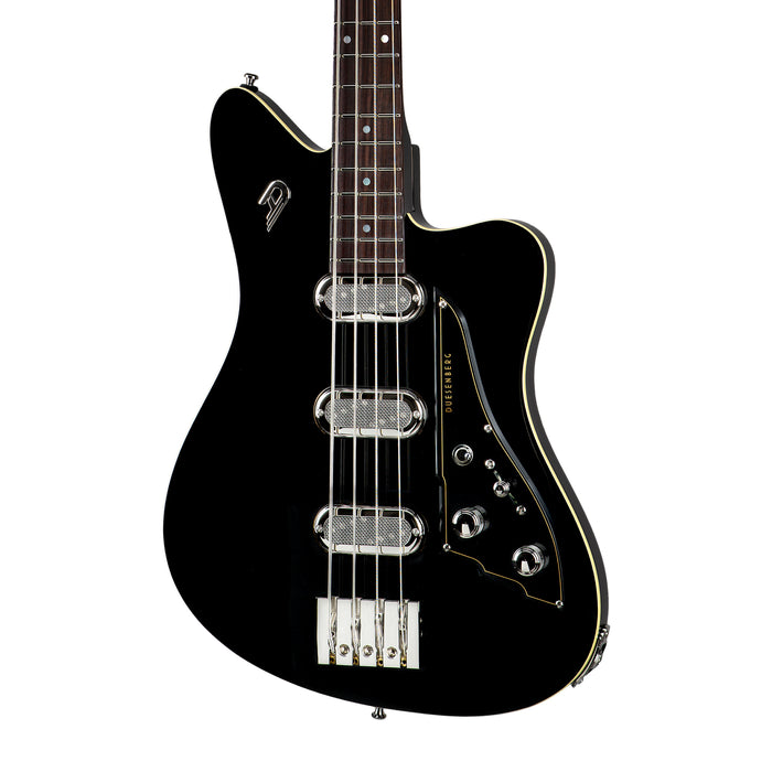 Duesenberg Triton Electric Bass Guitar - Longscale - Black