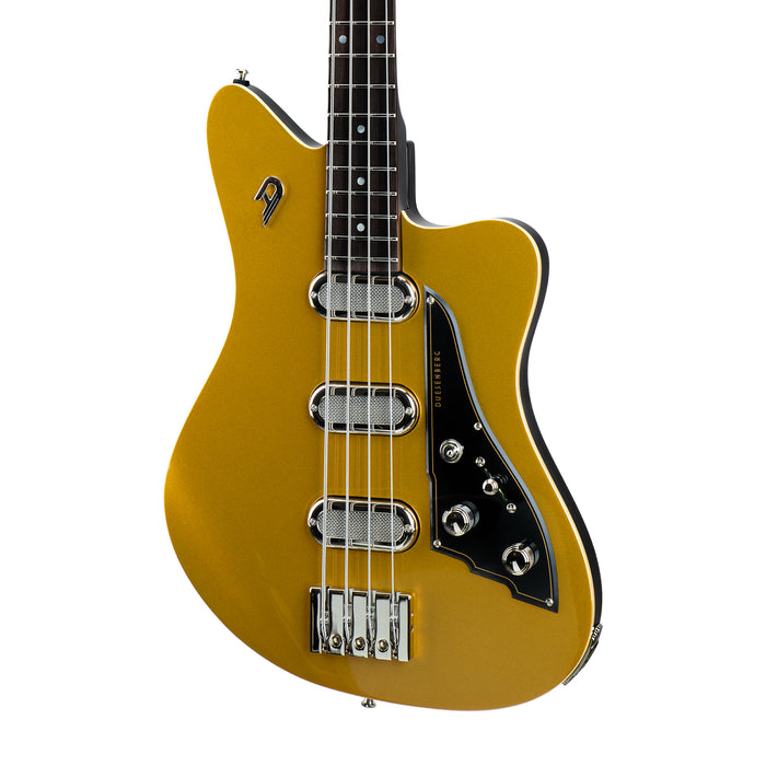 Duesenberg Triton Electric Bass Guitar - Longscale - Gold Top