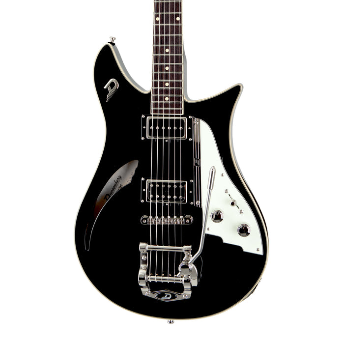 Duesenberg Double Cat Tremolo Electric Guitar - Black