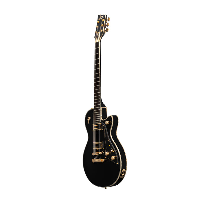 Duesenberg Fantom A Electronic Guitar - Carved Top - Black