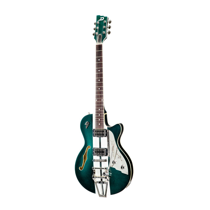 Duesenberg Alliance 系列 Mike Campbell 40 週年紀念電吉他 - 綠色/白色