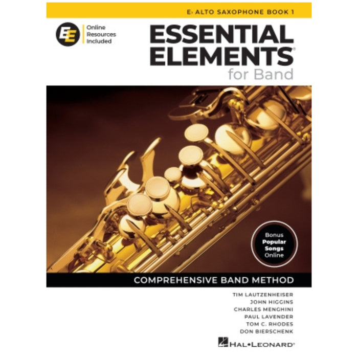 Essential Elements for Band - Eb Alto Saxophone - Book 1