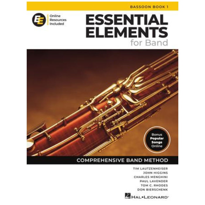 Essential Elements for Band - Bassoon - Book 1