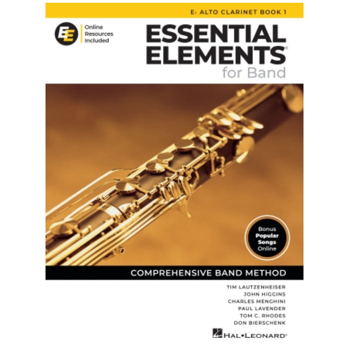 Essential Elements for Band - Eb Alto Clarinet - Book 1