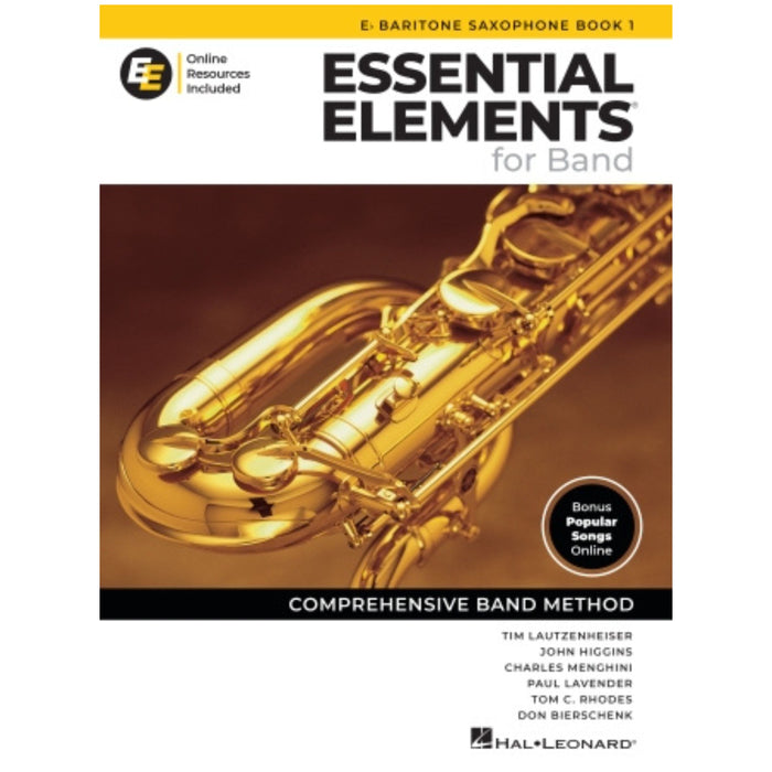 Essential Elements for Band - Eb Baritone Saxophone - Book 1