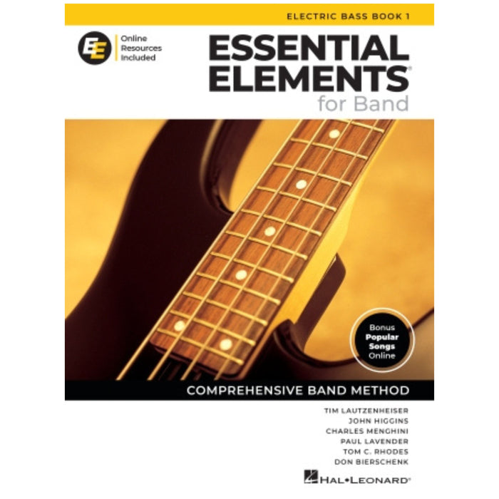 Essential Elements for Band - Electric Bass Guitar - Book 1