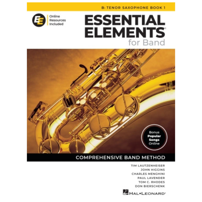 Essential Elements for Band - Bb Tenor Saxophone - Book 1