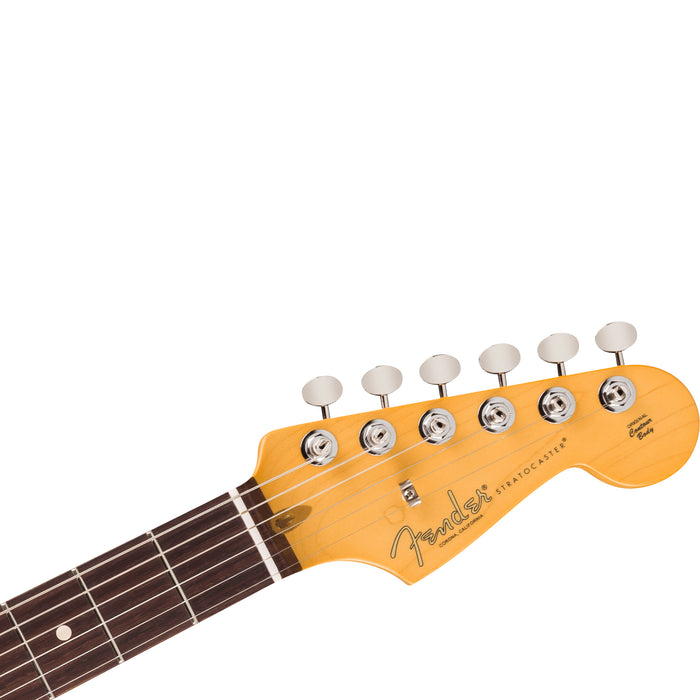 Fender American Professional Classic Stratocaster HSS Electric Guitar - Rosewood - Faded Sherwood Green Metallic