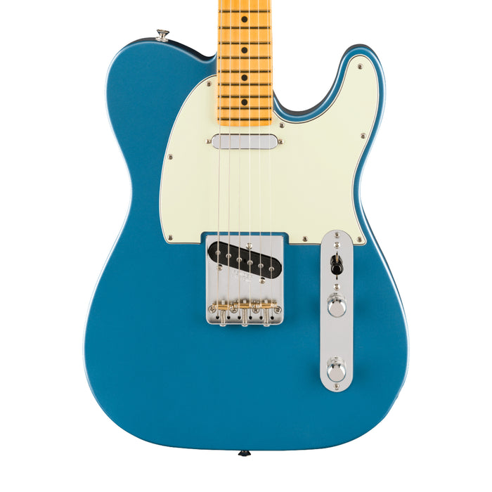 Fender American Professional Classic Telecaster Electric Guitar - Maple - Faded Lake Placid Blue