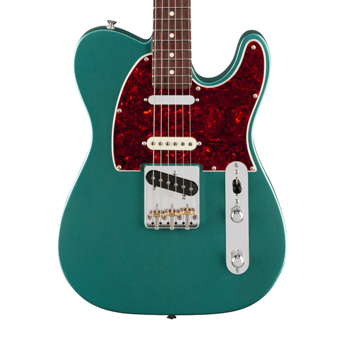 Fender American Professional Classic HotShot Telecaster SSS Electric Guitar - Rosewood - Faded Sherwood Green Metallic