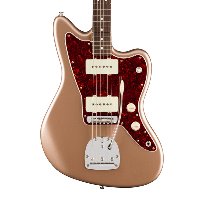 Fender American Professional Classic Jazzmaster Electric Guitar - Rosewood - Faded Firemist Gold