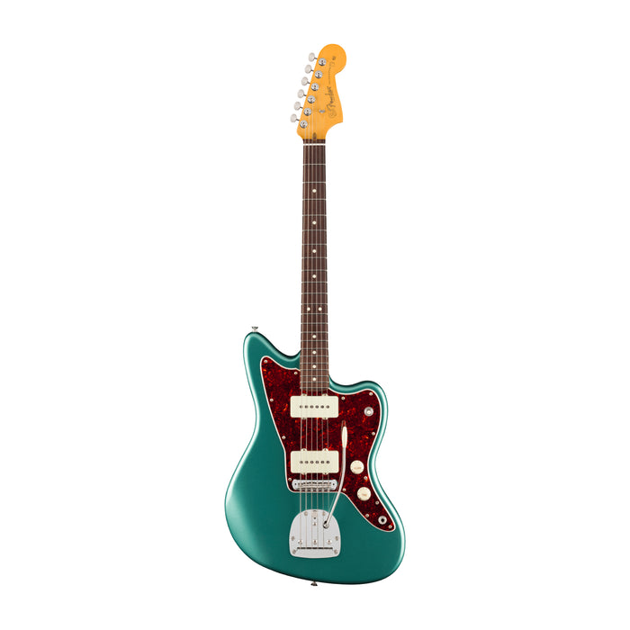 Fender American Professional Classic Jazzmaster Electric Guitar - Rosewood - Faded Sherwood Green Metallic