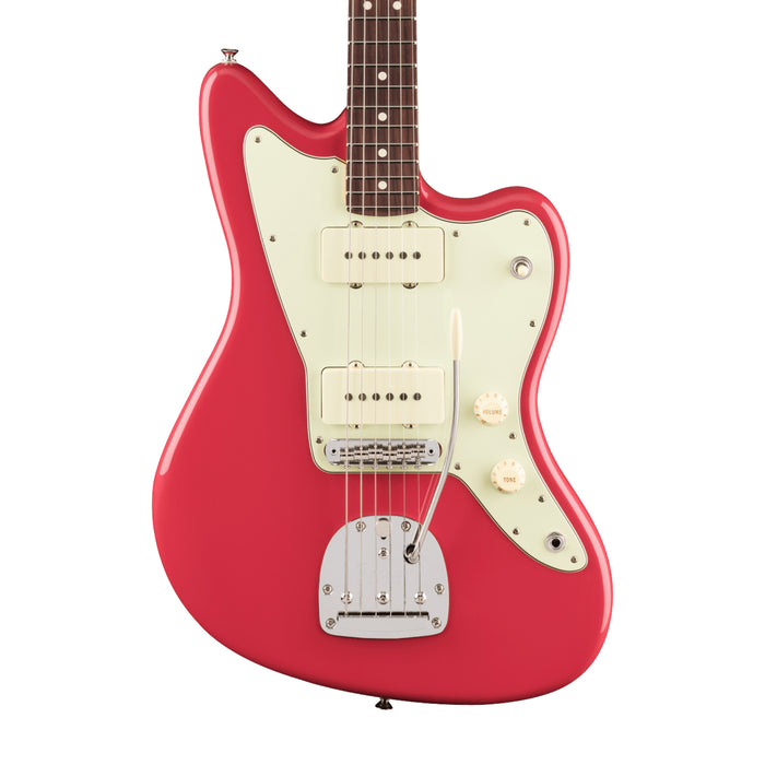 Fender American Professional Classic Jazzmaster Electric Guitar - Rosewood - Faded Dakota Red